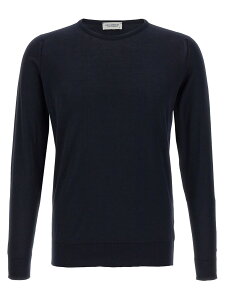 �W�����X���h���[ JOHN SMEDLEY �Z�[�^�[ �j�b�g�E�F�A �����Y �u���[ Knitwear 'Hatfield' sweater HATFIELDNAVY Blue �֐� �������� 2025SS ju