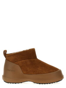 ���[���u�[�c MOON BOOT �u�[�c ���f�B�[�X �u���E�� Boots 'Luna Low' ankle boots 80D2480040M008 Brown �֐� �������� 2024AW ju