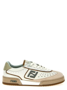 �t�F���f�B FENDI �X�j�[�J�[ ���f�B�[�X �x�[�W�� Sneakers 'Fendi Match' sneakers 8E8670ASB2F1RUX Beige �֐� �������� 2025SS ju