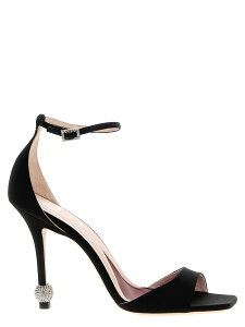 ���W�F ���B���B�G ROGER VIVIER �T���_�� ���f�B�[�X �u���b�N Sandals 'Marlene' sandals RVW56827490RS0B999 Black �֐� �������� 2025SS ju