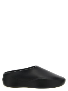 �t�B�A �I�u �S�b�h FEAR OF GOD �t���b�g�V���[�Y �T���_�� �����Y �u���b�N Flat Shoes 'Eva Runner' sabots FGE2808006EVABLACK Black �֐� �������� 2025SS ju
