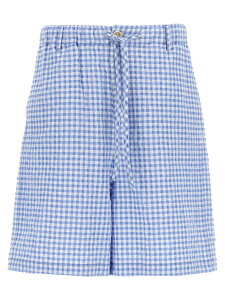 �}���j MARNI �V���[�c �����Y �u���[ Shorts Vichy Bermuda Shorts PUMU0291A0UTN929CHB21 Light Blue �֐� �������� 2025SS ju