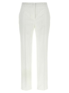 �}�b�N�X�}�[�� �X�e���f�B�I MAX MARA STUDIO �Y�{�� �p���c ���f�B�[�X �z���C�g Trousers 'David' pants 2516131022600001 White �֐� �������� 2025SS ju