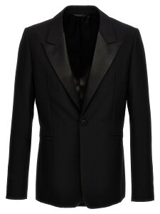 �W�o���V�B GIVENCHY �W���P�b�g �����Y �u���b�N Jackets 'Peack Lapel' blazer BM30EW14DL001 Black �֐� �������� 2024SS ju