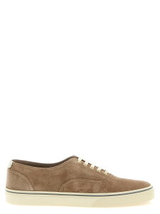 �u���l�� �N�`�l�� BRUNELLO CUCINELLI �X�j�[�J�[ �����Y �x�[�W�� Sneakers Suede sneakers MZUPIGZ334CMZ39 Beige �֐� �������� 2026SS ju