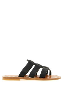 �P�C�W���b�N K.JACQUES SAINT TROPEZ �T���_�� ���f�B�[�X �u���b�N Sandals 'Dolon' sandals DOLONPULNOIR Black �֐� �������� 2025SS ju