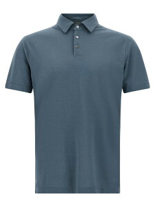 �U�m�[�l ZANONE �|���V���c �����Y �u���[ Polo shirts 'Ice Cotton' polo shirt 815109ZG380Z1851 Blue �֐� �������� 2025SS ju