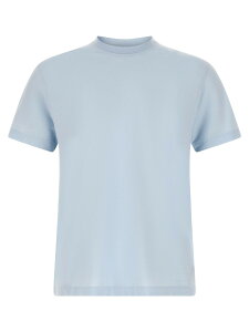 �U�m�[�l ZANONE T�V���c �����Y �u���[ T-shirts 'Ice Cotton' T-shirt 815214ZG380Z2399 Light Blue �֐� �������� 2026SS ju