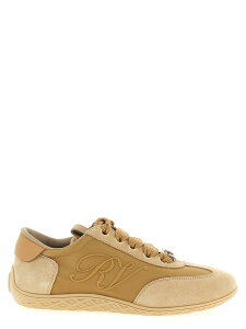 ���W�F ���B���B�G ROGER VIVIER �X�j�[�J�[ ���f�B�[�X �x�[�W�� Sneakers 'Viv Low' sneakers RVW79342800TNM1N38 Beige �֐� �������� 2025AW ju
