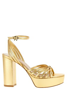 �W�������B�g���b�V GIANVITO ROSSI �T���_�� ���f�B�[�X �S�[���h Sandals 'Rita' sandals G3263270RICNPSMEKO Gold �֐� �������� 2026SS ju