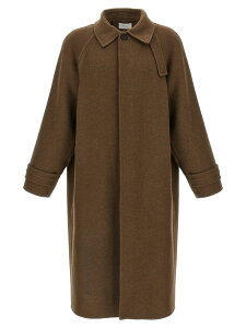 �U�E���E THE ROW �g�����` �R�[�g �����Y �u���E�� Coats and Trench 'Kenet' coat 1175W4252OTT Brown �֐� �������� 2025AW ju