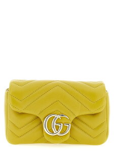 �O�b�` GUCCI �o�b�O ���f�B�[�X �C�G���[ Business bags 'GG Marmont' mini shoulder bag 841290AAFAX7316 Yellow �֐� �������� 2026SS ju