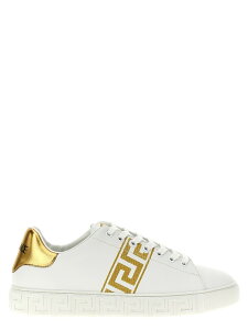 ���F���T�[�` VERSACE �X�j�[�J�[ �����Y �S�[���h Sneakers 'Greca' sneakers 10144601A007762W110 Gold �֐� �������� 2026SS ju