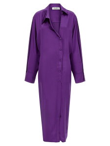�A�e�B�R ATTICO �����s�[�X �h���X ���f�B�[�X �p�[�v�� Dresses Chemisier dress 260WCW00257769 Purple �֐� �������� 2026SS ju
