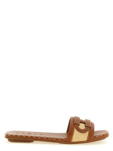 �z�[�K�� HOGAN �T���_�� ���f�B�[�X �u���E�� Sandals 'H685' sandals HXW6850GC40V3L0FG0 Brown �֐� �������� 2026SS ju