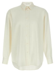 �U�E���E THE ROW �V���c �����Y �z���C�g Shirts 'Granada' shirt 1210W3856OWH White �֐� �������� 2025AW ju