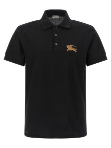 �o�[�o���[ BURBERRY �|���V���c �����Y �u���b�N Polo shirts Embroidery polo shirt 8119008BLACK Black �֐� �������� 2026SS ju