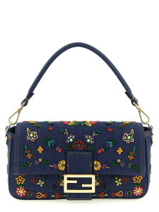 �t�F���f�B FENDI �o�b�O ���f�B�[�X �u���[ Business bags 'BaguetteR' medium shoulder bag 8BR600AWVOF0B3Y Blue �֐� �������� 2026SS ju