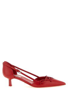 �v���_ PRADA �n�C�q�[�� �p���v�X ���f�B�[�X ���b�h High heels Open pumps at the sides 1I442OFB045011F0011 Red �֐� �������� 2026SS ju