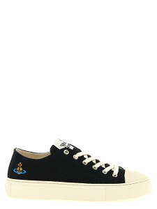 ���B���B�A���E�E�G�X�g�E�b�h VIVIENNE WESTWOOD �X�j�[�J�[ ���f�B�[�X �z���C�g Sneakers 'Plimsoll' sneakers 75020063WW015BN402 White/Black �֐� �������� 2026SS ju