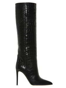 �p�� �e�L�T�X PARIS TEXAS �u�[�c ���f�B�[�X �u���b�N Boots Crocodile print boots PX133XCOCOCARBONE Black �֐� �������� 2025AW ju