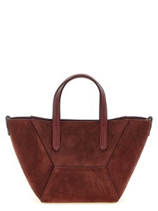 �u���l���N�`�l�� BRUNELLO CUCINELLI �o�b�O ���f�B�[�X ���b�h Business bags 'BC Duo' mini handbag MBDLD2675PC4187 Bordeaux �֐� �������� 2026AW ju