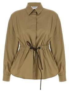 �}�b�N�X �}�[�� MAX MARA �V���c ���f�B�[�X �O���[�� Shirts 'MxmTazzina' shirt 2611111052600006 Green �֐� �������� 2026SS ju