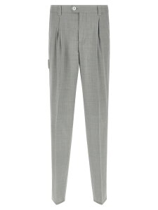 �u���l�� �N�`�l�� BRUNELLO CUCINELLI �Y�{�� �p���c �����Y �O���[ Trousers Melange wool pants MH2443030FC9100 Gray �֐� �������� 2026SS ju