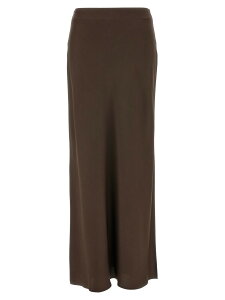 �u���l���N�`�l�� BRUNELLO CUCINELLI �X�J�[�g ���f�B�[�X �u���E�� Skirts Slit skirt M0H38G3396C2925 Brown �֐� �������� 2026SS ju