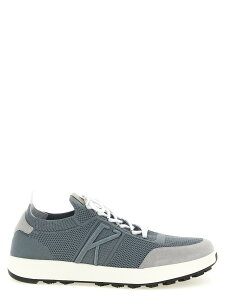 �L�[�g�� KITON �X�j�[�J�[ �����Y �O���[ Sneakers Technical cotton sneakers USSA031N012172700K Gray �֐� �������� 2026AW ju
