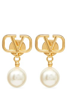���@�����e�B�m �K�����@�[�j VALENTINO GARAVANI �W���G���[ ���f�B�[�X �S�[���h Jewelry Valentino Garavani 'VLogo Signature' earrings W2J0CC8UXMR5G Gold �֐� �������� 2026AW ju