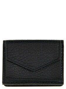 ���]�� �}���W�F�� MAISON MARGIELA �J�[�h�z���_�[ ���z �����Y �u���b�N Wallets and Card Holders Stitching wallet S36UI0416P4455T8013 Black �֐� �������� 2026AW ju