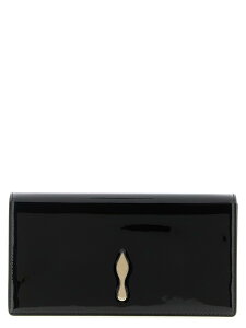 �N���X�`�������u�^�� CHRISTIAN LOUBOUTIN �N���b�`�o�b�O ���f�B�[�X �u���b�N Clutch and wristlets bags 'Bettina' clutch 1265080CM6S Black �֐� �������� 2026AW ju