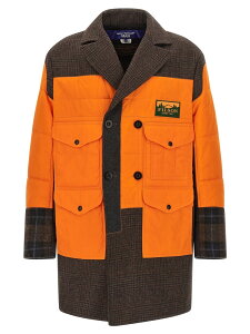 �W������ ���^�i�x �R�� �f �M�����\�� JUNYA WATANABE COMME DES GARCONS �g�����` �R�[�g �����Y �}���`�J���[ Coats and Trench Filson x Junya Watanabe patchwork coat WPC0051 Multicolor �֐� �������� 2025AW ju