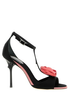 ���W�F ���B���B�G ROGER VIVIER �T���_�� ���f�B�[�X �u���b�N Sandals 'Rose Vivier' sandals RVW79743730UVM89ID Black �֐� �������� 2025AW ju