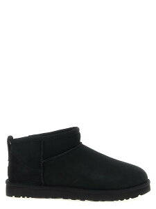 �A�O UGG �u�[�c �����Y �u���b�N Boots 'Classic Ultra Mini' ankle boots 1137391BLK Black �֐� �������� 2025AW ju