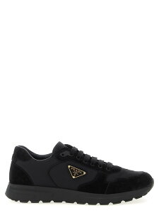 �v���_ PRADA �X�j�[�J�[ �����Y �u���b�N Sneakers 'Prax 2.0' sneakers 2EE436FG000D7CF0002 Black �֐� �������� 2026SS ju
