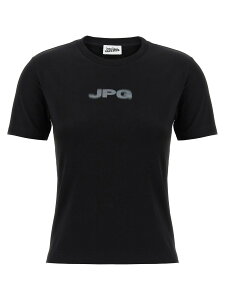 �W�����|�[���E�S���`�G JEAN PAUL GAULTIER �|���V���c T�V���c ���f�B�[�X �u���b�N T-shirts and polo shirts 'The Black JPG Baby Tee' T-shirt 2503WTO300J0020004 Black �֐� �������� 2025AW ju