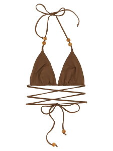 �}�O�_ �u�g���� MAGDA BUTRYM ���� �X�C���E�F�A ���f�B�[�X �u���E�� Swimwear 'RE 26' bikini top 627426BROWN Brown �֐� �������� 2026SS ju