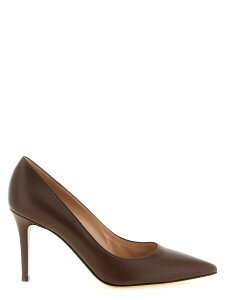 �W�������B�g���b�V GIANVITO ROSSI �n�C�q�[�� �p���v�X ���f�B�[�X �u���E�� High heels 'Gianvito' pumps G2458085RICVITBROW Brown �֐� �������� 2026AW ju