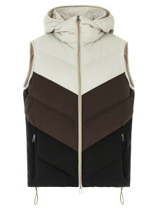 �L�[�g�� KITON �W�� �x�X�g ���f�B�[�X �}���`�J���[ Vests Chevron stitching padded vest D62637K0589L01BEIGEMARRONENERO Multicolor �֐� �������� 2026AW ju