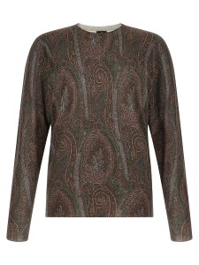 �G�g�� ETRO �Z�[�^�[ �j�b�g�E�F�A �����Y ���b�h Knitwear Paisley Sweater MRKF0080AK464X0865 Bordeaux �֐� �������� 2026AW ju