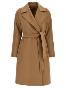 �}�b�N�X�}�[�� �X�e���f�B�I MAX MARA STUDIO �g�����`�R�[�g �R�[�g ���f�B�[�X �x�[�W�� Coats and trench coats 'DRavenna' coat 2626016081600006 Beige �֐� �������� 2026AW ju