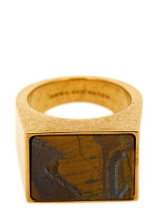 �h���X ���@�� �m�b�e�� DRIES VAN NOTEN �W���G���[ �����Y �C�G���[ Jewelry 'Singet' ring 2620282560087971 Yellow �֐� �������� 2026AW ju