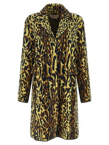 �}���j MARNI �g�����`�R�[�g �R�[�g ���f�B�[�X �}���`�J���[ Coats and trench coats Animalier jacquard wool coat CPMD0017Q0UFW628ANY33 Multicolor �֐� �������� 2026AW ju
