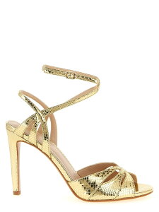 �c�C�� �Z�b�g TWIN SET �T���_�� ���f�B�[�X �S�[���h Sandals 'Tejus' sandals 261TCP11213330 Gold �֐� �������� 2026SS ju
