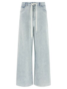 �G���G��6 ���]�� �}���W�F�� MM6 MAISON MARGIELA �f�j�� ���f�B�[�X �u���[ Jeans Drawstring jeans S52LA0262M30056961 Light Blue �֐� �������� 2026SS ju