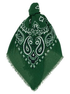 �r�[���[ BE YOU �n�C�e�N�A�N�Z�T���[ �t�@�b�V�������� ���f�B�[�X �O���[�� Hi-tech accessories Bandana Stole XXBANDAQB6TRO Green �֐� �������� 2026SS ju