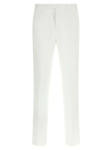 �s�[�e�B�[ �g���m PT TORINO �Y�{�� �p���c �����Y �z���C�g Trousers 'Master' pants CO0ATMAZ00CL1SR75Y010 White �֐� �������� 2026SS ju