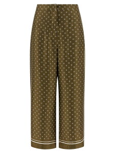 �}�b�N�X�}�[�� �X�e���f�B�I MAX MARA STUDIO �Y�{�� �p���c ���f�B�[�X �O���[�� Trousers 'MstOttelia' pants 2616131011600003 Green �֐� �������� 2026SS ju